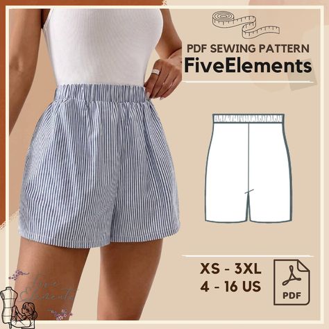 This Patterns & Blueprints item by FiveElementsCom has 1029 favorites from Etsy shoppers. Ships from United States. Listed on Jun 2, 2024 Sewing Patterns Shorts Women, Elastic Shorts Pattern, Summer Shorts Sewing Pattern, Wide Leg Shorts Pattern Free, Diy Linen Shorts, Shorts Free Sewing Pattern, Boxer Shorts Pattern Free, Free Short Pattern, Easy Shorts Sewing Pattern