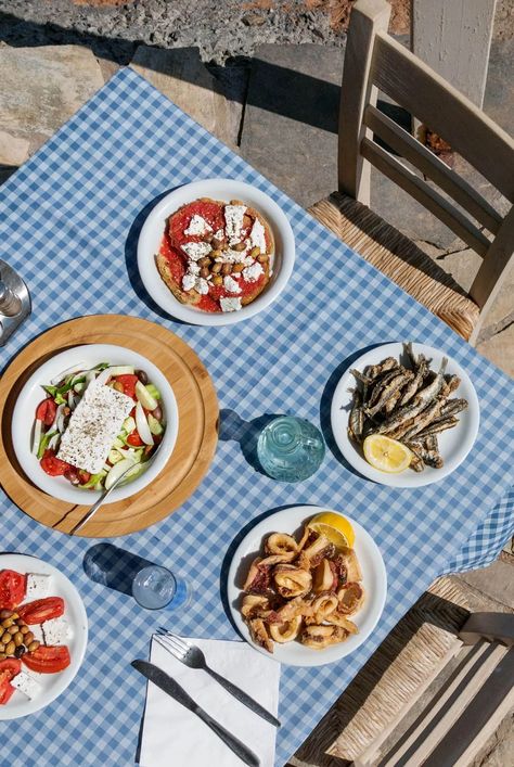 Best Restaurants in Greece & Greek islands | Greeka Greek Food Restaurant, Greek Party Aesthetic, Greek Table Decor, Island Hopping Greece, Greece Guide, Greece Restaurant, Aqua Tofana, Restaurant Design Inspiration, Greek Restaurant