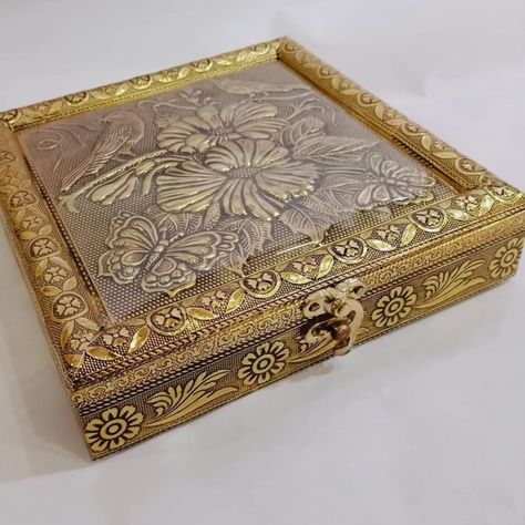 *Decorative Birds Design Oxidised Empty 4 Section stylish Handicraft Wooden Dry Fruit Box/ SweetsBox/ Mukhwash Box/ Chocolate Box/ Wedding Gift Box/Diwali Gift Box/Supari Box* Size : 8 x 8 inch 🛑Rs. 255 + Ship MOQ 6 pcs DM us for more information 🙂 #poonool #engagementgifts #mehandi #sangeet #poojagifts #poojareturngifts #thamboolamgifts #wedding gifts #returngifts #housewarmingreturngifts #varalakshmipooja #varalakshmipoojareturngifts #navaratrireturngifts #navaratrigifts #golugifts #ba... Housewarming Return Gifts, Diwali Gift Box, Dry Fruit Box, Box Chocolate, Birds Design, Dry Fruit, Fruit Box, Return Gift, Wedding Gift Boxes