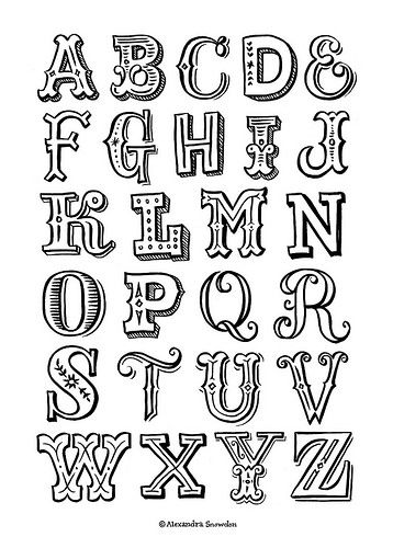 Handschrift                                                                                                                                                                                 Mehr Alfabet Font, Alfabet Letters, Typography Alphabet, Hand Lettering Inspiration, Hand Lettering Fonts, Hand Lettering Alphabet, Creative Lettering, Lettering Styles, Doodle Lettering