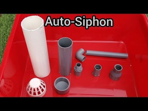 (60) How To Make Bell Siphon For Aquaponics And Hydroponic - YouTube Greenhouse Setup, Diy Aquaponics Fish Tank, Diy Overhead Garage Storage, Aquaponics Fish Tank, Bell Siphon, Aquaponics Garden, Diy Aquaponics, Aquaponics Greenhouse, Backyard Aquaponics