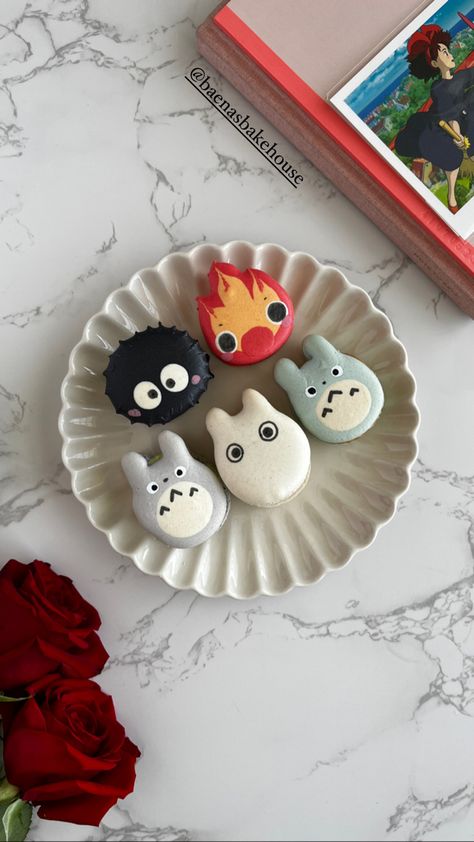 Anime Treats, Studio Ghibli Birthday Theme, Howls Moving Castle Food, Howls Moving Castle Dessert, Howls Moving Castle Themed Wedding, Howls Moving Castle Birthday Party, Ghibli Theme Wedding, Howls Moving Castle Clay Art, Ghibli Baby Shower Ideas