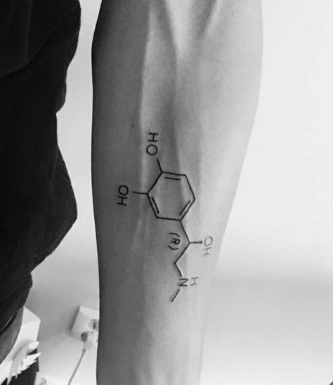 Adrenaline Tattoo, Felix Tattoo, Chemical Tattoo, Runner Tattoo, Tattoo Mafia, Gym Tattoo, Science Tattoo, Full Hand Tattoo, Molecule Tattoo