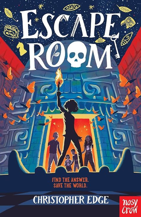 Escape Room: The Times Children's Book of the Week : Christopher Edge: Amazon.co.uk: Books Escape Room Book, Drake Equation, Escape Room Challenge, Middle Grade Books, Room Book, Ancient Mayan, Grade Book, Middle Grades, Book Week