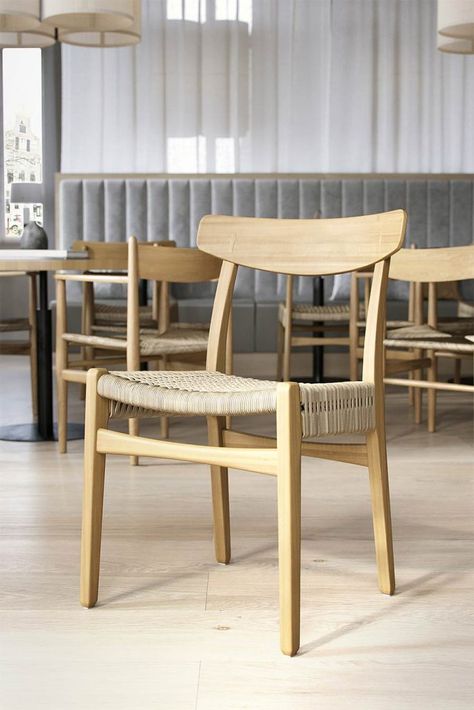 Ch23 Chair, Carl Hansen, Tv Cabinets, Dining Room Design, Chair Design, Outdoor Chairs, Room Design, Russia, Dining Chairs