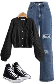 Outfit Ideas For School, Mode Zara, Trendy Outfits For Teens, Everyday Fashion Outfits, Casual Day Outfits, Tomboy Style Outfits, Easy Trendy Outfits, Simple Trendy Outfits, Converse Sneakers