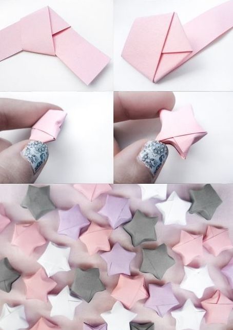 Ways To Tie Shoelaces, Craft Origami, Heart Garland, Paper Glue, Heart Crafts, Paper Crafts Origami, Paper Heart, Paper Stars, Puffy Heart