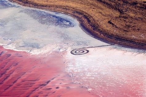 Robert Smithson, Richard Long, Great Salt Lake, Andy Goldsworthy, Pie In The Sky, Rocky Shore, Utah Travel, Oita, Art Historian