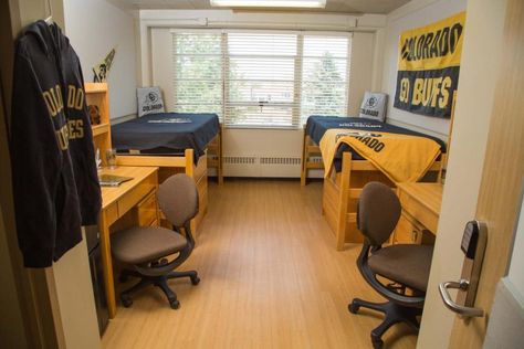 willard hall cu boulder Cu Boulder Dorm, Dorm Room Checklist, Cu Boulder, Colorado Boulder, Dorm Sweet Dorm, University Of Colorado Boulder, Room Fan, Residence Hall, Desk Areas