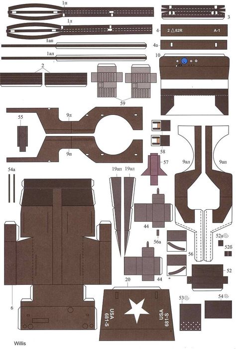 Willys jeep in 1/16 - RCU Forums Jeep Template, Sprinter Passenger Van, Build A Go Kart, Mini Jeep, Cardboard Model, Jeep Wrangler Accessories, He He, Wooden Truck, Paper Car