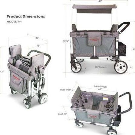 Triplet Stroller, Maternal Instinct, Quad Stroller, Wonderfold Wagon, Folding Stroller, Bus Ideas, Stroller Wagon, Pregnancy Info, Triplet Babies