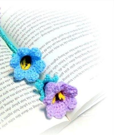 Blue Bellflower Crochet Realistic, Crochet Idea, Baby In Snow, Mini Crochet, All Free Crochet, Crochet Bookmarks, Cut Image, Free Crochet Patterns, Baby Sewing