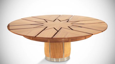 Fletcher Capstan Table - Baja 2 Capstan Table, Work Shops, Expandable Table, Furniture Maker, Luxury Furniture, Spinning, Design Ideas, House Design, High Quality