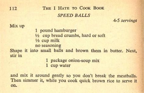 Speed Ball Recipe - The Henry Ford How To Cook Meatballs, Speed Ball, Pork Ham, Onion Soup Mix, Food Bank, Balls Recipe, Henry Ford, Pinterest Recipes, Daily Meals