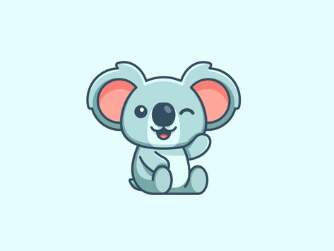 Cartoon Koala, A Cartoon, Koala