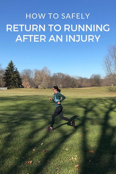 Returning to Running after Injury: Tips and Sample Plans to Build Back Your Running Mileage Safely Getting Back Into Running, Half Marathon Motivation, Beginner Half Marathon Training, Training For Runners, Running Recovery, Marathon Motivation, Running Challenge, Strength Training For Runners, Medicine Ball Workout