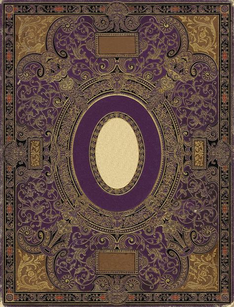 book cover in purple Ornate Books, Vintage Book Cover, Vintage Stationery, Jethro Tull, Vintage Book Covers, Beautiful Book Covers, Beautiful Books, Vintage Frame, Beautiful Paper