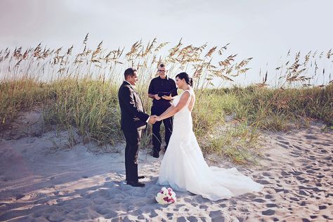 Wedding for two? Escape the stress and savor the intimacy of a ceremony celebrating just the two of you. - Cocoa Beach "Just Us' Elopement Package You bring the rings, we take care of the rest! Cocoa Beach Wedding, Recessional Songs, Cypress Grove, Florida Beach Wedding, Fresh Flower Bouquets, Paradise Cove, Venue Rental, Elopement Packages, Beach Ceremony