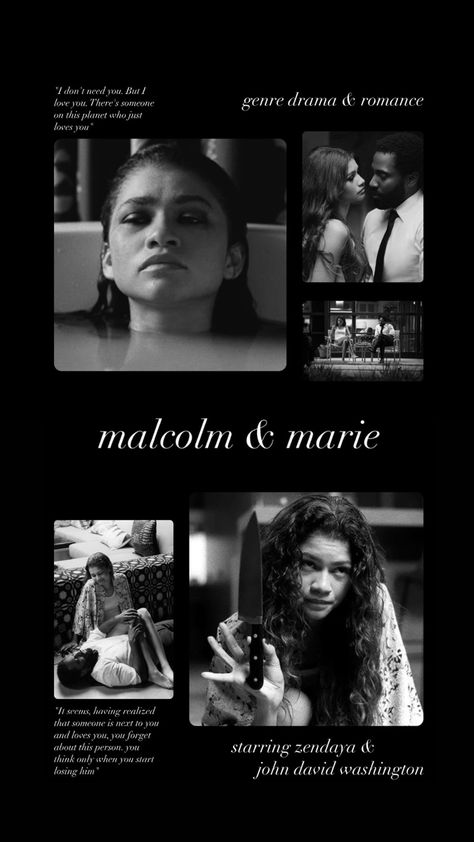 Malcom And Marie Aesthetic, Malcom And Marie Quotes, Netflix Comedy Movies List, Malcolm And Marie Aesthetic, Zendaya Malcolm And Marie, Malcolm And Marie, Marie Wallpaper, Comedy Movies List, Valentines Shoot