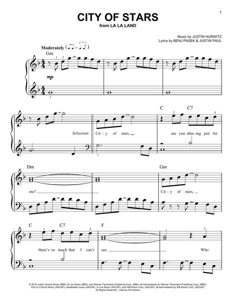 Download Easy Piano sheet music to City Of Stars by Ryan Gosling City Of Stars La La Land, Lana Del Rey Piano Sheet Music, La La Land Piano Scene, Abba Piano Sheet Music, Interstellar Piano Sheet Music, City Of Stars Sheet Music, City Of Stars Piano, La La Land Sheet Music Piano, City Of Stars