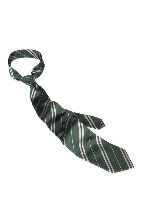 Image for Authentic Slytherin Tie from UNIVERSAL ORLANDO Harry Potter Clothes Slytherin, Slytherin Accessories, Slytherin Tie, Slytherin Uniform, Harry Potter Uniform, Slytherin Clothes, Hogwarts Outfits, Types Of Magic, Slytherin Pride