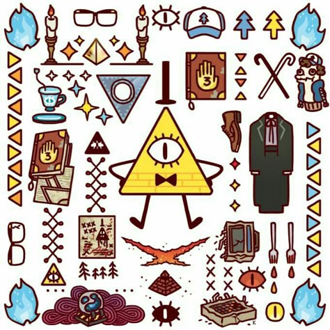 Gravity Falls objects, Bill Cipher; Gravity Falls Libro Gravity Falls, Monster Falls, Pokemon Team, Gravity Fall, Desenhos Gravity Falls, Gravity Falls Bill, Gravity Falls Fan Art, Reverse Falls, Creation Art