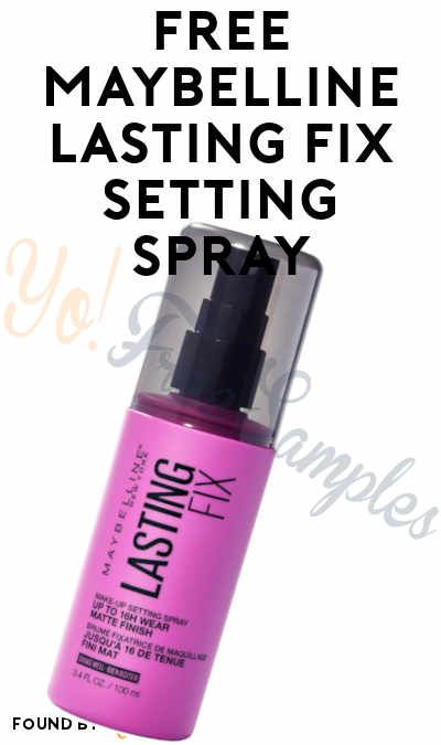 FREE Maybelline Lasting Fix Setting Spray https://yofreesamples.com/beauty-stuff/free-maybelline-lasting-fix-setting-spray Free Makeup Samples, Survey Questions, Makeup Samples, Beauty Stuff, Free Makeup, Setting Spray, Free Stuff, Maybelline, Limited Time