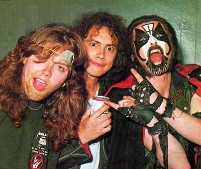 ~NO CAPTION NECESSARY~ Metallica Funny, Gg Allin, Bob Rock, Mercyful Fate, Kirk And Lars, King Diamond, Lars Ulrich, Kirk Hammett, Power Metal