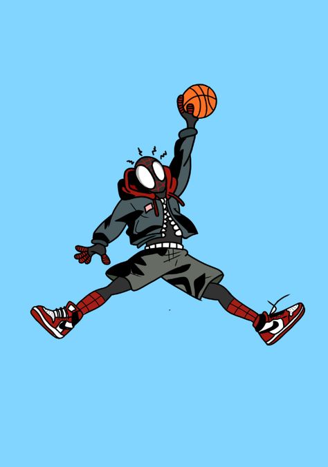 Basketball Drawings, Jordan Logo Wallpaper, Spiderman Cartoon, Image Spiderman, Spiderman Drawing, Cool Nike Wallpapers, Spiderman Artwork, Spiderman Pictures, Basketball Art