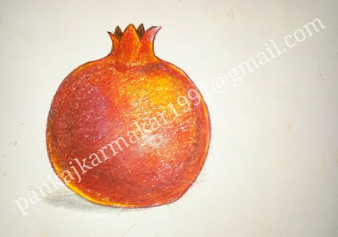 Easy Painting For Kids, Pencil Colouring, Vegetable Drawing, Pencil Sketch Portrait, Pastel Paint, Oil Pastel Drawings Easy, Children Painting, Fruits Drawing, Oil Pastel Paintings