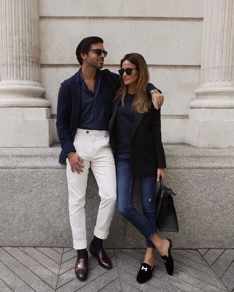 Christian Sieber on Instagram: “Fly Me to the Moon �🎶” Christian Sieber, Alex Riviere, Zara Europe, Classy Couple, Couple Style, Stylish Couple, Fashion Couple, Couple Outfits, Vogue Fashion