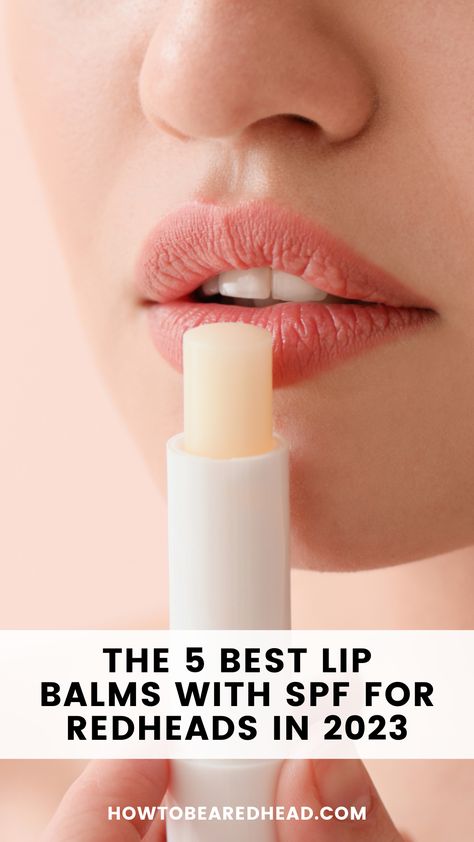 Lip sunburn can happen year-round, is painful and can cause damage to the skin like peeling, cracking, and sun spots. Sunburn Peeling, Best Lip Balms, Natural Face Care, Spf Lip Balm, Best Lip Balm, Perfect Skin Care Routine, Peeling Skin, Bath And Body Care, Natural Face