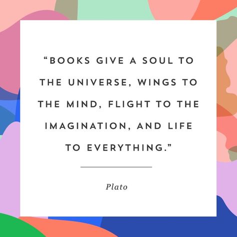 15 Quotes to (Re)ignite Your Love for Reading | I don't need a re-ignition! Plato Books, School Interiors, Bookmark Quotes, Quotes Literature, Sale Ads, Library Quotes, Quotes Dream, 15th Quotes, Isaac Asimov