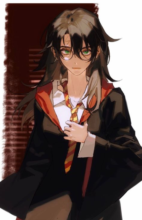 Fem Harry Potter, Female Harry Potter, Fem Harry, Dark Harry, Harry Potter Illustrations, Harry Potter Wizard, Harry Potter Icons, Harry Potter Artwork, Harry Potter Comics