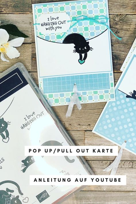 Stampin Up Anleitung, Pop Out Cards, Pop Out, To Do, Stampin Up, Pop Up