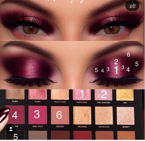 Yet another stunning look using the Huda Beauty Rose Gold Palette Remastered Ballroom Makeup, Huda Beauty Rose Gold Palette, Rose Gold Palette, Matte Make Up, Eye Makeup Glitter, Eyeshadow Techniques, Huda Beauty Eyeshadow, Rose Gold Eye Makeup, Huda Beauty Rose Gold