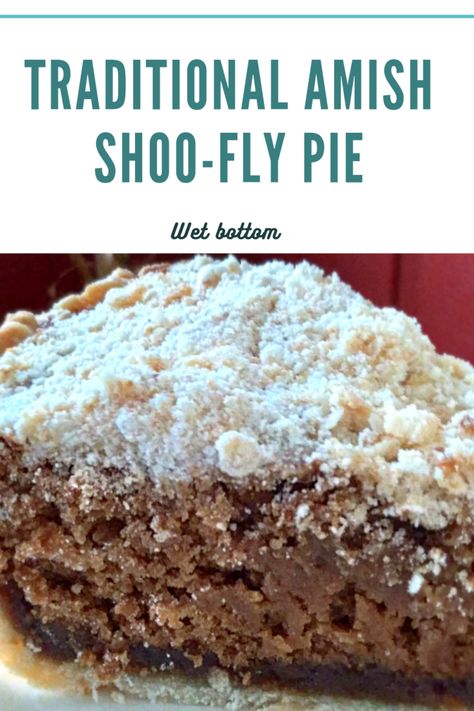 Shoofly Pie Recipe, Shoo Fly Pie, Best Amish Recipes, Amish Breakfast, Shoofly Pie, Amish Food, Popular Pies, Pennsylvania Dutch Recipes, Mennonite Recipes