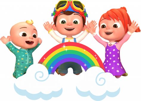 Cocomelon Png, Baby Birthday Party Theme, Baby Birthday Invitations, Birthday Cake Topper Printable, Rainbow Png, Baby Boy 1st Birthday, Baby Birthday Party, 1st Boy Birthday, 2nd Birthday Parties