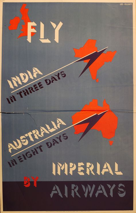 Australia » Imperial Airways » Australia in 10 1/28 days Vintage Airline Ads, British European Airways, Vintage Airline Posters, International Airlines, Long Haul, Vintage Airlines, British Airways, Heathrow, Air France