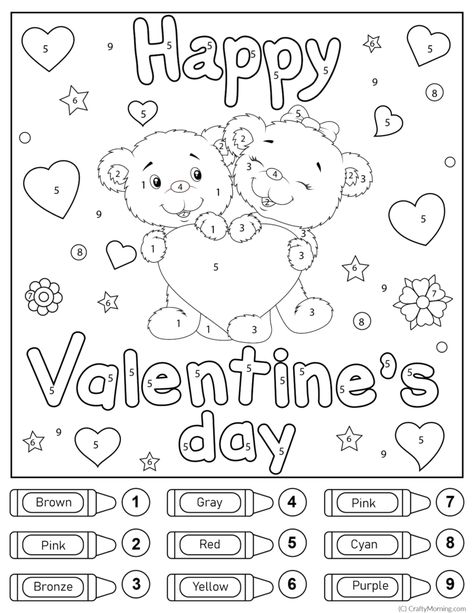 Letter Writing Kindergarten, Color By Number Printable Free, Valentines Day Worksheets, Cute Coloring Sheets, Valentine Sayings, Easy Halloween Drawings, Valentine Toddler, Valentines Coloring Pages, Valentine Worksheets