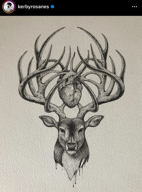 Caribou Tattoo, Deer Tattoo Men, Antler Art Drawing, Stag Tattoo Design, Deer Antler Tattoos, Reindeer Tattoo, Antlers Drawing, Buck Tattoo, Tattoo Deer