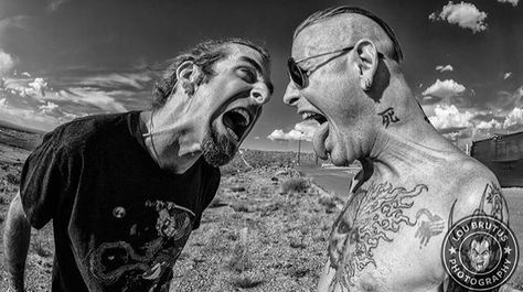 Randy Blythe and Corey                                                                                                                                                      Mais Randy Blythe, Slipknot Corey Taylor, Groove Metal, Hard Rock Music, Lamb Of God, Undying Love, Corey Taylor, Extreme Metal, Power Metal