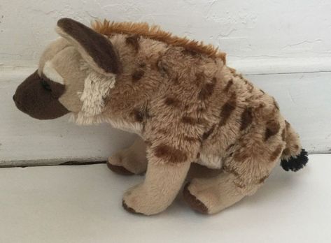 Hyena Plush, Plush Monkey, Zoo Art, Doll Plushies, Monkey Plush, Animal Sketches, Cute Stuffed Animals, Hyena, Plush Animals