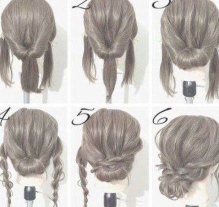 39  Trendy Hair Tutorial Wedding Guest - #GUEST #Hair #Trendy #Tutorial #Wedding Updos Easy, Chignon Simple, Diy Updo, Easy Updo, Easy Updo Hairstyles, Guest Hair, Pore Strips, Hairstyles For Medium Length Hair Easy, Up Dos For Medium Hair