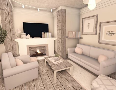 Bloxburg Rooms, Bloxburg Building, Blox Burg, House Plans With Pictures, Roblox House, Bloxburg Home, Free House Design, Bloxburg Room Ideas, House Decorating Ideas Apartments