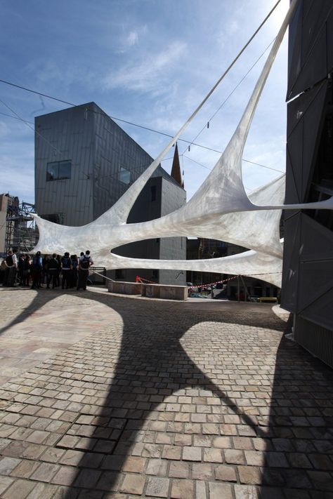 Public Art Installations from Numen / For Use Design Collective Canopy Architecture, Garden Canopy, Canopy Design, Urban Furniture, Shade Structure, Wow Art, Canopy Outdoor, Art Installations, Sculpture Installation