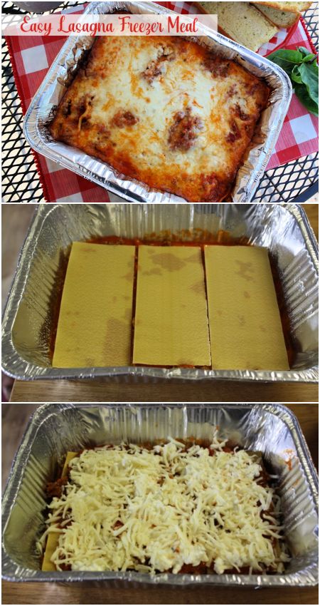 Mommy's Kitchen : Easy Lasagna Freezer Meal Lasagna Freezer Meal, Freezer Lasagna, Postpartum Planning, Pregnancy Freezer Meals, Postpartum Food, Postpartum Meal, Freezer Prep, Best Freezer Meals, Freezer Recipes