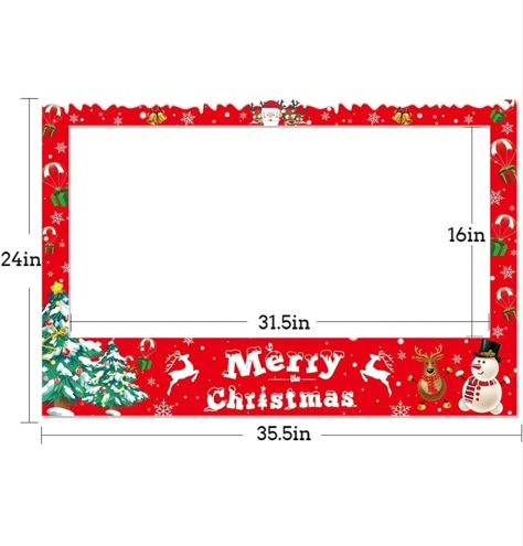 Frame Props - xmas winter holiday decorations Christmas Party Wall Decor, Christmas Party Photo Booth, Diy Christmas Photo, Party Photo Frame, Christmas Photo Booth Props, Christmas Party Photo, Frame Props, Christmas Photo Props, Winter Holiday Decorations