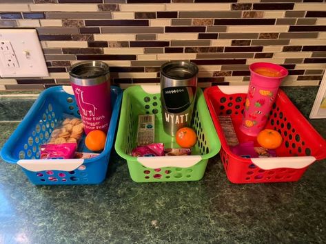 Snack Bin, Snack Bucket, Snack Basket, Snack Cart, Snack Station, Snack Hacks, Snack Organizer, Kid Hacks, Snack Storage