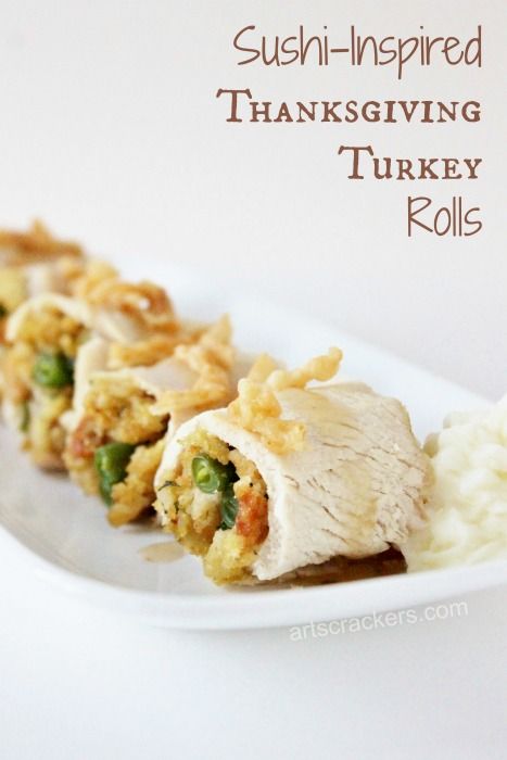 Sushi-Inspired Thanksgiving Turkey Rolls | Make Over Your Leftovers Turkey Rolls, Potato Dinner, Thanksgiving Turkey Leftovers, Thanksgiving Leftovers, Thanksgiving Appetizers, Leftover Turkey, Sushi Recipes, Leftovers Recipes, Thanksgiving Turkey